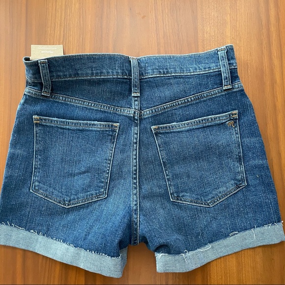 NWT Madewell High Rise Denim Shorts size 25 - Picture 5 of 8